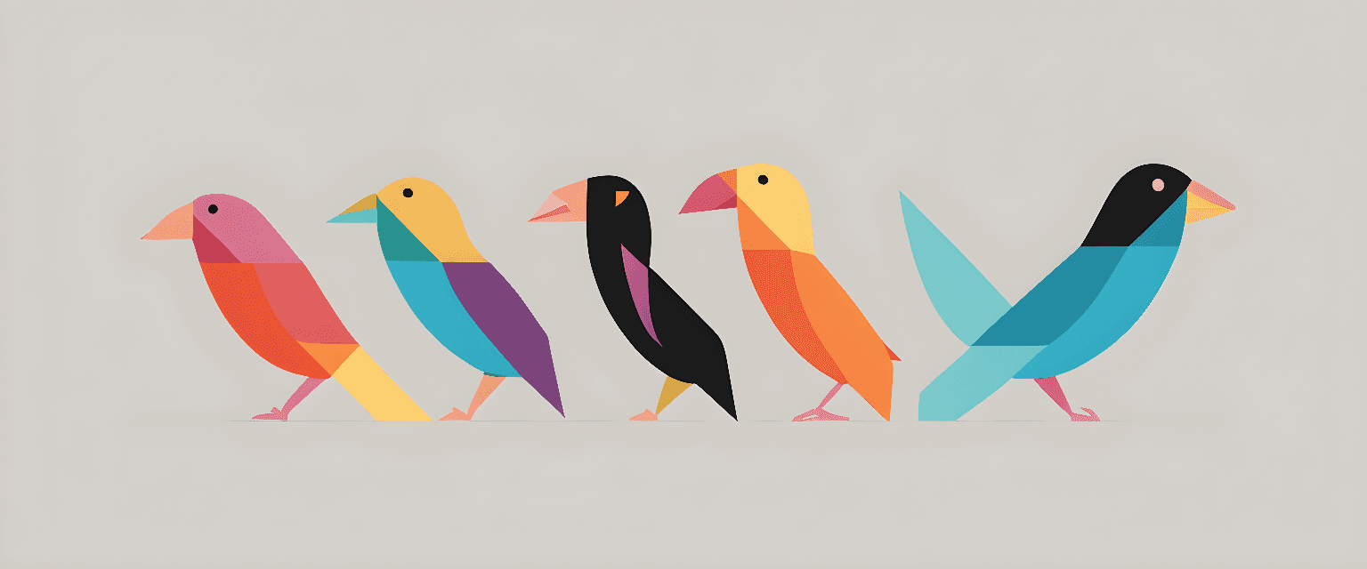 Geometric Animals by Stephanie Jagiello